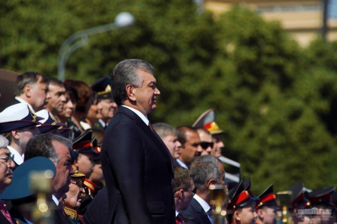 Президент Узбекистана принял участие в торжественном мероприятии по случаю 75-летия Великой Победы