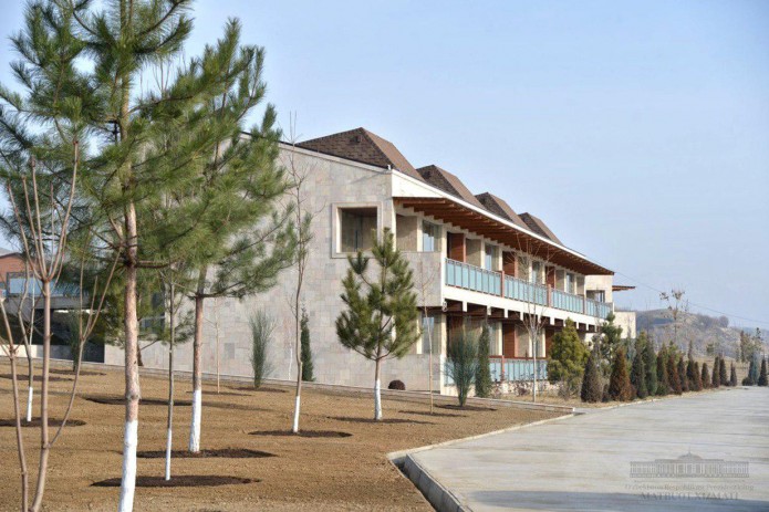 В Наманганской области строится санаторно-оздоровительный центр "Chortoq Resorts"