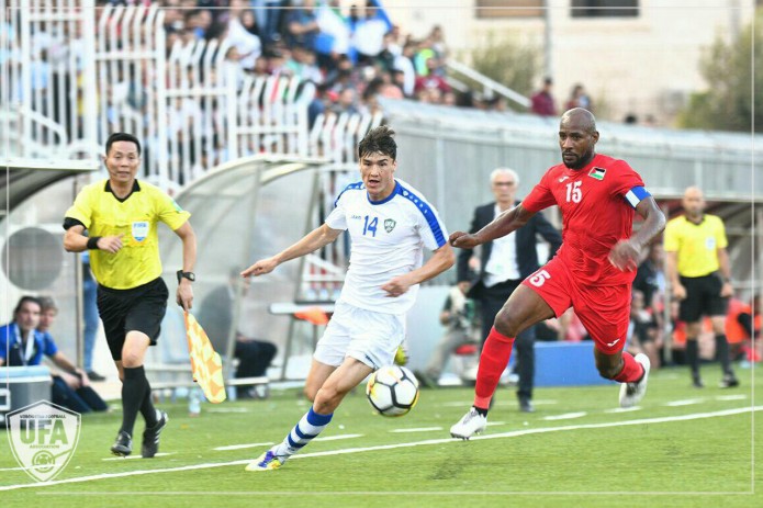 Отборочный раунд ЧМ-2022: Узбекистан уступил Палестине со счетом 2:0