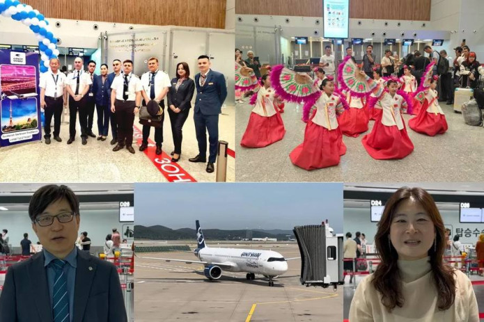 Toshkent va Pusan yo‘nalishi bo‘yicha muntazam aviaqatnovlar yo‘lga qo‘yildi