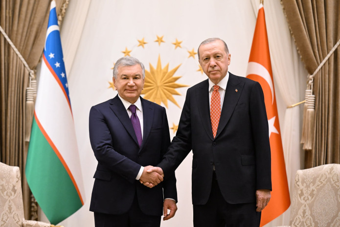 Oʻzbekiston va Turkiya yetakchilari keng qamrovli strategik sheriklikni yanada chuqurlashtirish masalalarini muhokama qilishdi