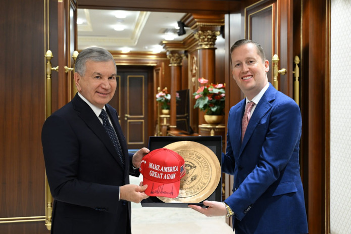 O‘zbekiston Prezidenti AQSH delegatsiyasini qabul qildi