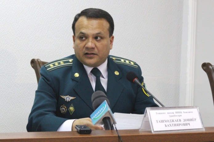 Дониёр Ташходжаев назначен заместителем министра внутренних дел