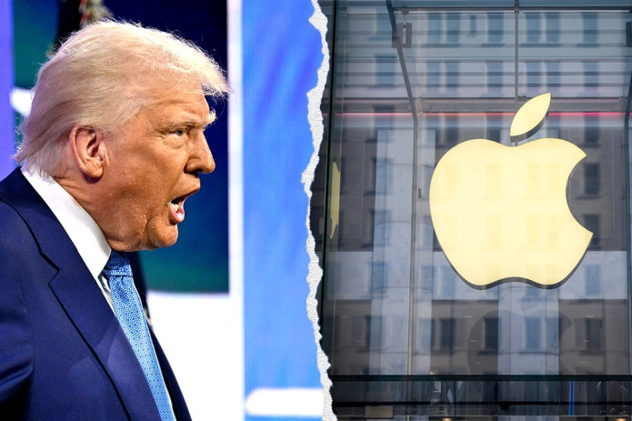 Tramp Apple kompaniyasiga 25 foizlik bojlar bilan tahdid qildi