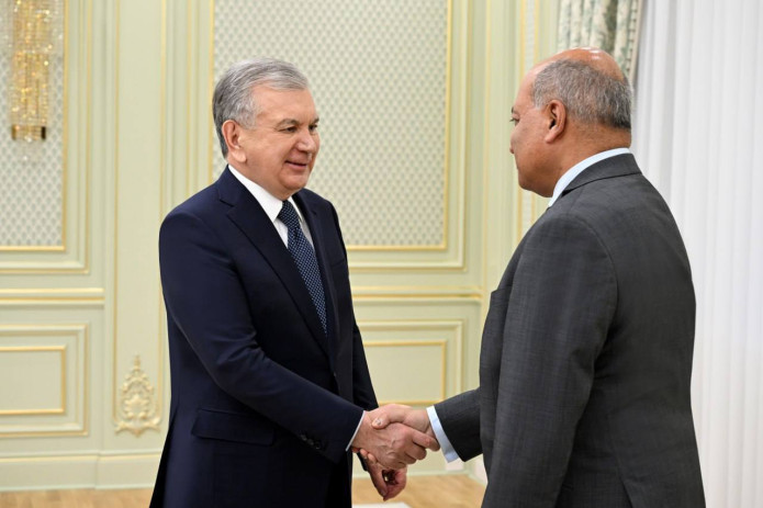 Shavkat Mirziyoyev maslahatchi Suma Chakrabarti bilan uchrashuv o‘tkazdi