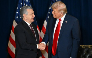 Shavkat Mirziyoyev va Donald Tramp uchrashuv o‘tkazdi