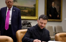 Oq uy Trampning Zelenskiy bilan uchrashuvini tasdiqladi