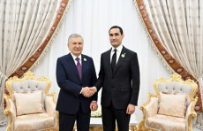 O‘zbekiston va Turkmaniston Prezidentlari strategik sheriklikni kengaytirish muhimligini ta’kidladilar