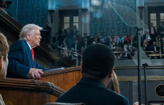 Tramp o'zining yillik "Ittifoq holati" nutqida xalqqa murojaat qildi