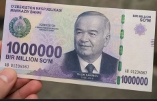 Markaziy bank 1 million so‘mlik banknota muomalaga kiritilgani haqidagi xabarlarni rad etdi