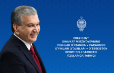 Prezident Yoshlar o‘rtasida V Paraosiyo o‘yinlari g‘oliblari – O‘zbekiston sport delegatsiyasi a’zolariga tabrik yo'lladi