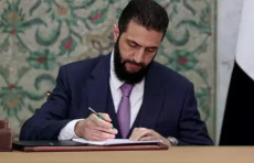 Suriyaning yangi prezidenti 5 yillik o‘tish davri uchun konstitutsiyaviy deklaratsiyani imzoladi