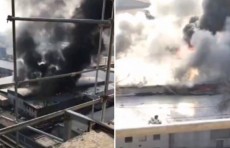 На одном из складов в Чиланзарском районе столицы произошел пожар