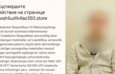 Navoiyda behayo saytga kirgan 405 kishi 142 mln so‘mga chuv tushdi