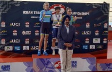 Велоспорт: Янина Кускова выиграла серебряную награду чемпионата Азии