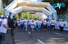 26 июня одновременно в 8 городах Узбекистана состоялся спортивный забег «YangiNafas»