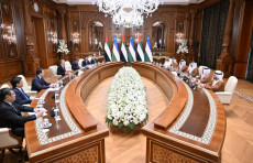 Shavkat Mirziyoyev BAA energetika va infratuzilma vaziri Suhayl al-Mazruiyni qabul qildi
